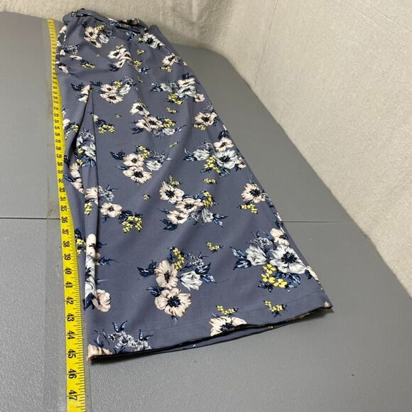 Torrid Women Wide Leg Palazzo Pants Size 4X Floral Tie Front Belt Boho Bloomcore - Picture 12 of 13